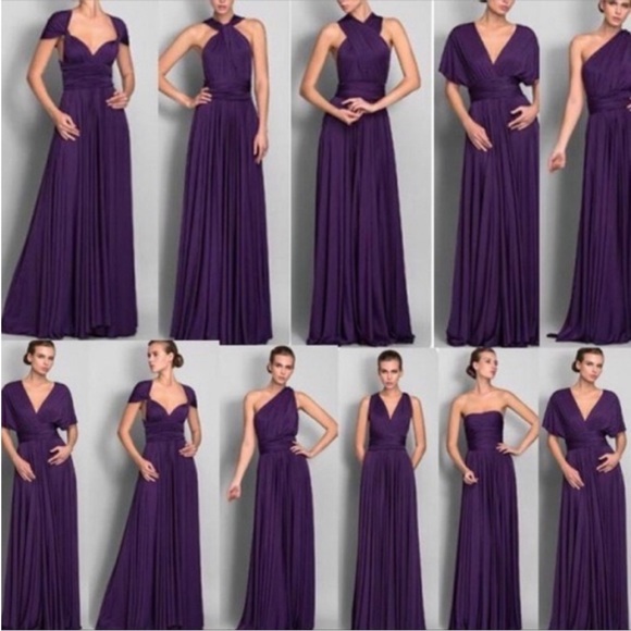 Tart Maxi Dress Nude Convertible Multi Wear - Picture 11 of 12